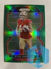 2021 Panini Prizm Green Prizm #57 Kyle Juszczyk San Francisco 49ers